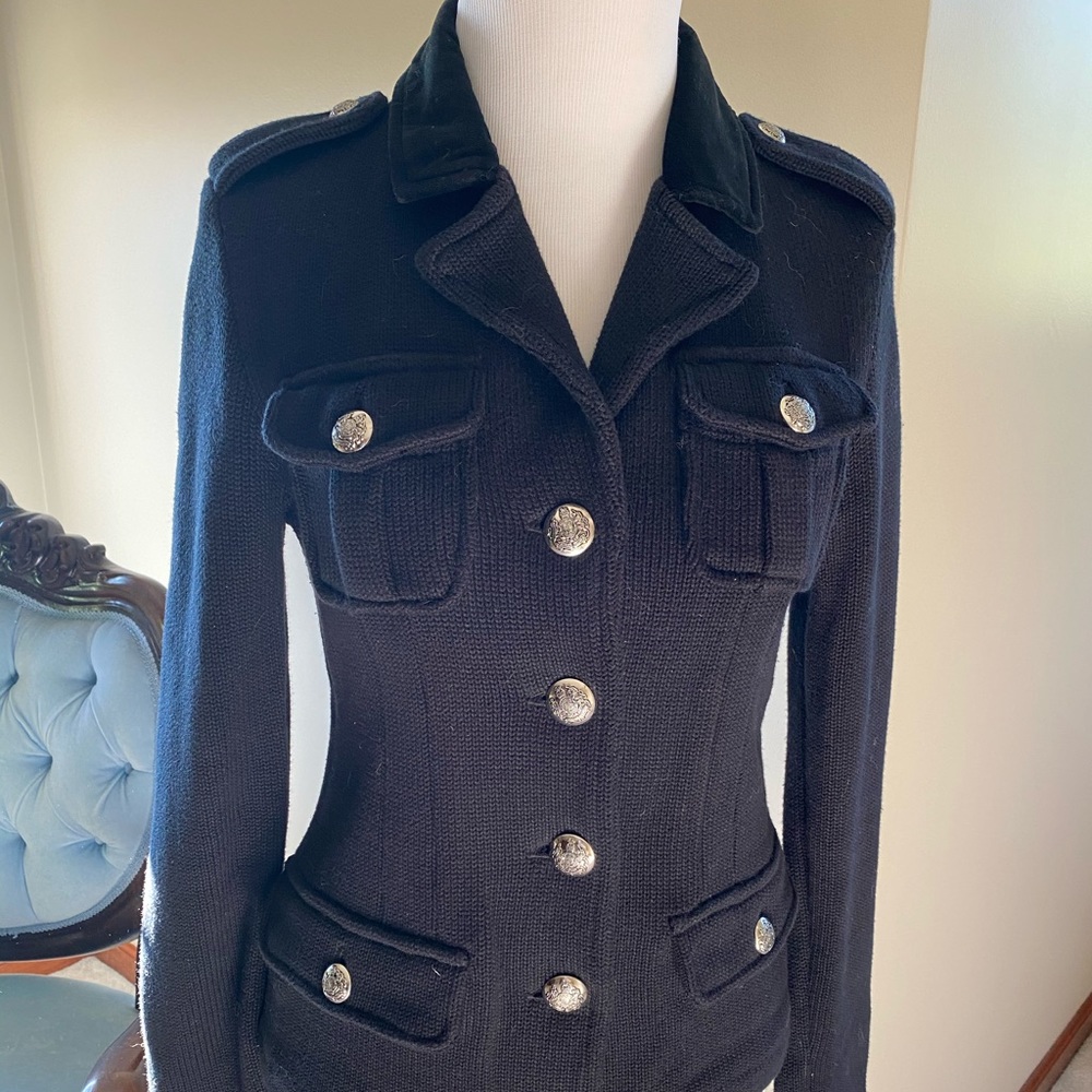 Ralph Lauren Petite Sweater Blazer size PS